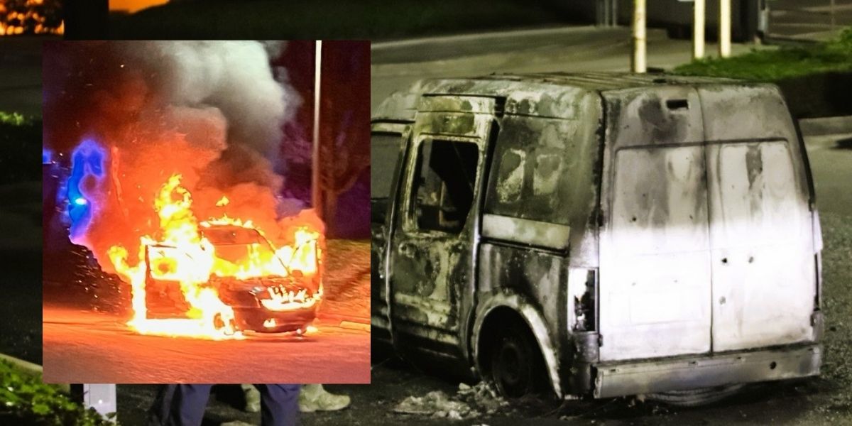 everett fire van fire